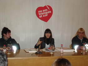FOTO. Presentació de l'alcaldessa Núria Parlon
