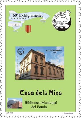 Imatge del cartell anunciador de la 60a edició Exfilgramenet