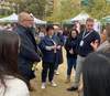 L'alcaldessa, Mireia González, visita la Fira Santa Coloma Orienta