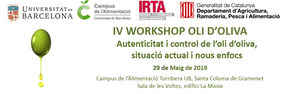 Logo del IV Edición del Workshop del Aceite de Oliva