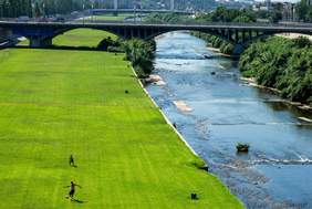 Foto del Parc Fluvial del Besòs