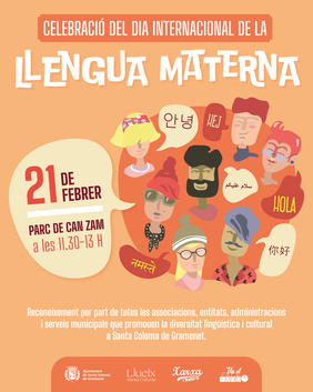 Cartell Celebració Dia Internacional de la Llengua Materna