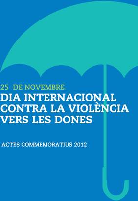 FOTO. Cartell Dia contra la violència vers les dones