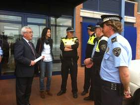 Foto. Alcaldessa i policies de proximitat