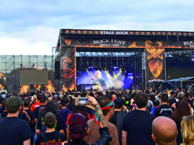 Foto de l'escenari del Rock Fest 2017