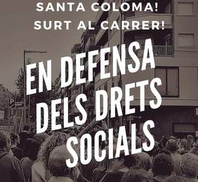 Imatge del cartell de la manifestació 