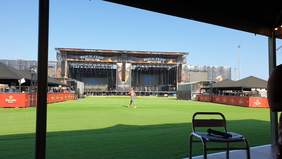 Imagen del escenario del Rockfest 2019