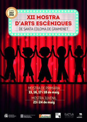 Cartell de la 12a Mostra d’Arts Escèniques