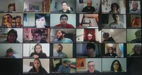 Imatge de la sessió telemàtica