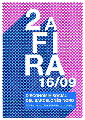 Cartell de la  2a Fira d’Economia Social del Barcelonès