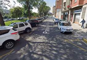 Foto del tramo 2 de las obras de asfaltado: entre calles Mayor y Maria Dèu dels Àngels