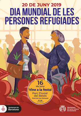 Cartell del Dia Mundial de les Persones Refugiades