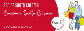 Cartel de #jocomproasantako 