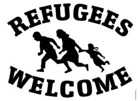 log Welcome refugees