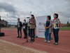 Presentació de la Cursa i Caminada contra el Càncer al camp d'atletisme Antonio Amorós