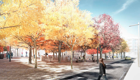 Imagen de la futura plaza