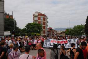 Foto. Concentració contra la MAT