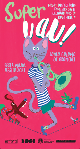 Cartel de SÚPER UAU!