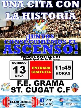 Cartell Fundació Esportiva Grama