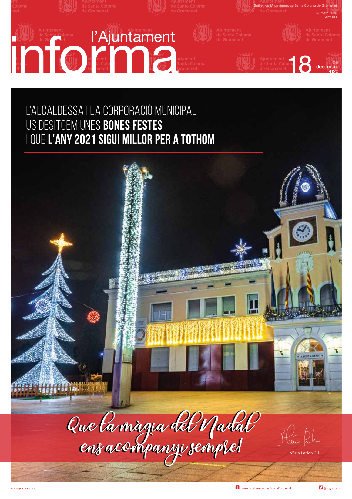 portada del full 18 desembre 2020