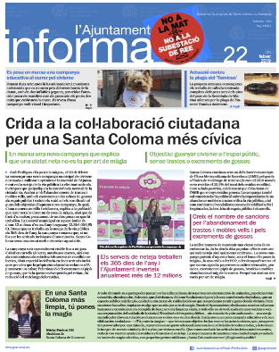 Portada del Full Informatiu