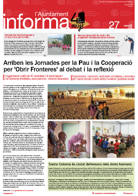 Portada del Full Informatiu
