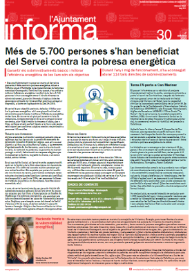 Portada del full Informatiu