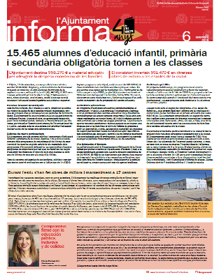 Portada del Full informatiu