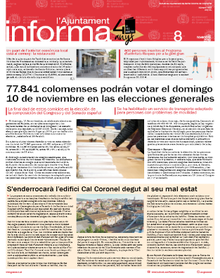 Portada del Full Informatiu