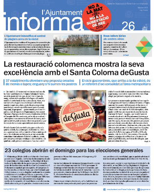 Portada del Full Informatiu